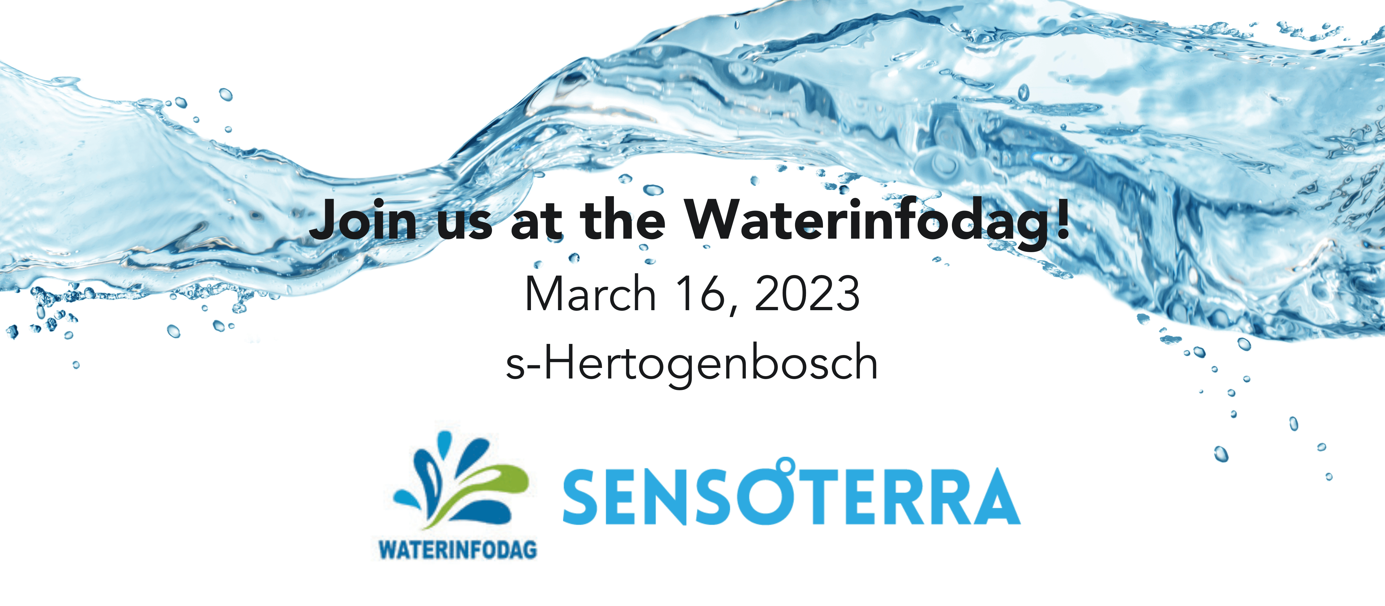 Sensoterra at the Waterinfodag March 16, 2023 s-Hertogenbosch